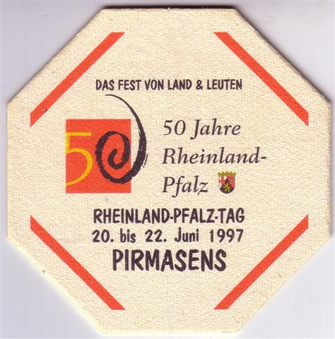 pirmasens ps-rp park das bier 3b (8eck200-50 jahre-schwarzrot) 